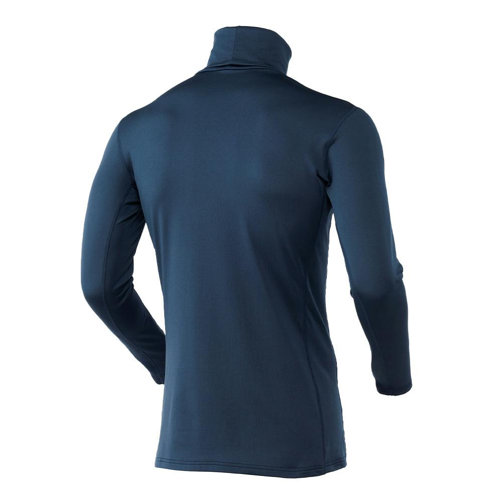 Hot fine HWストレッチワークシャツタートル ネイビー LL | 作業