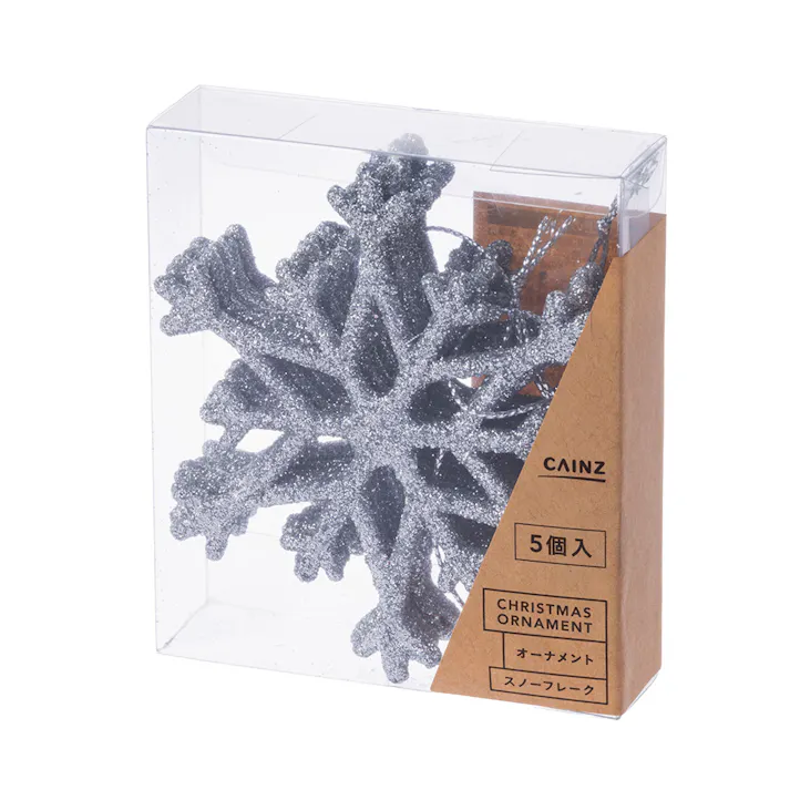 オーナメント スノーフレーク(雪の結晶)