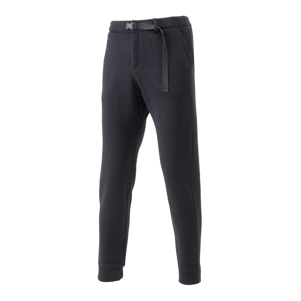 Hot fine ニットフリースジョガーパンツ ブラック L 作業ズボン・スラックス Hot fine ニットフリースジョガーパンツ ブラック L 作業ズボン・スラックス