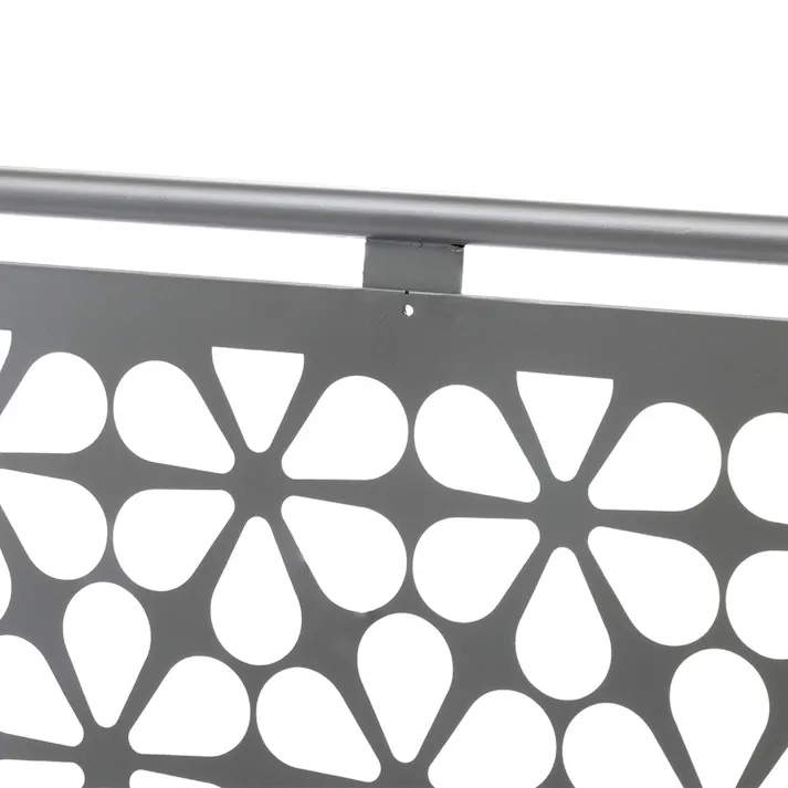 デザインフェンス フラワー ダークグリーン 90×180【SU】