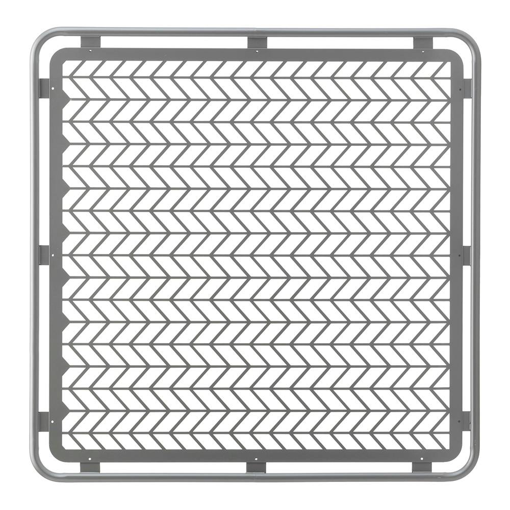 デザインフェンス ヘリンボーン ダークグリーン 90×90