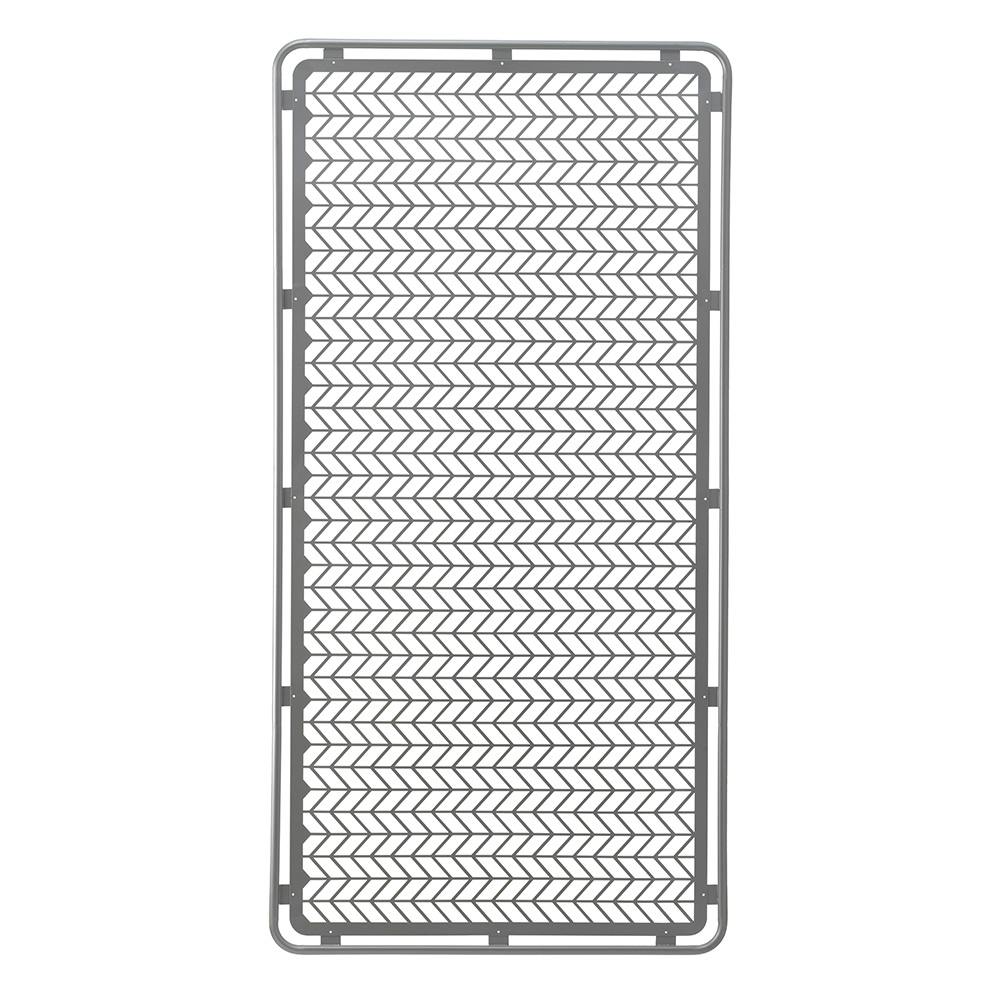 デザインフェンス ヘリンボーン ダークグリーン 90×180【SU】