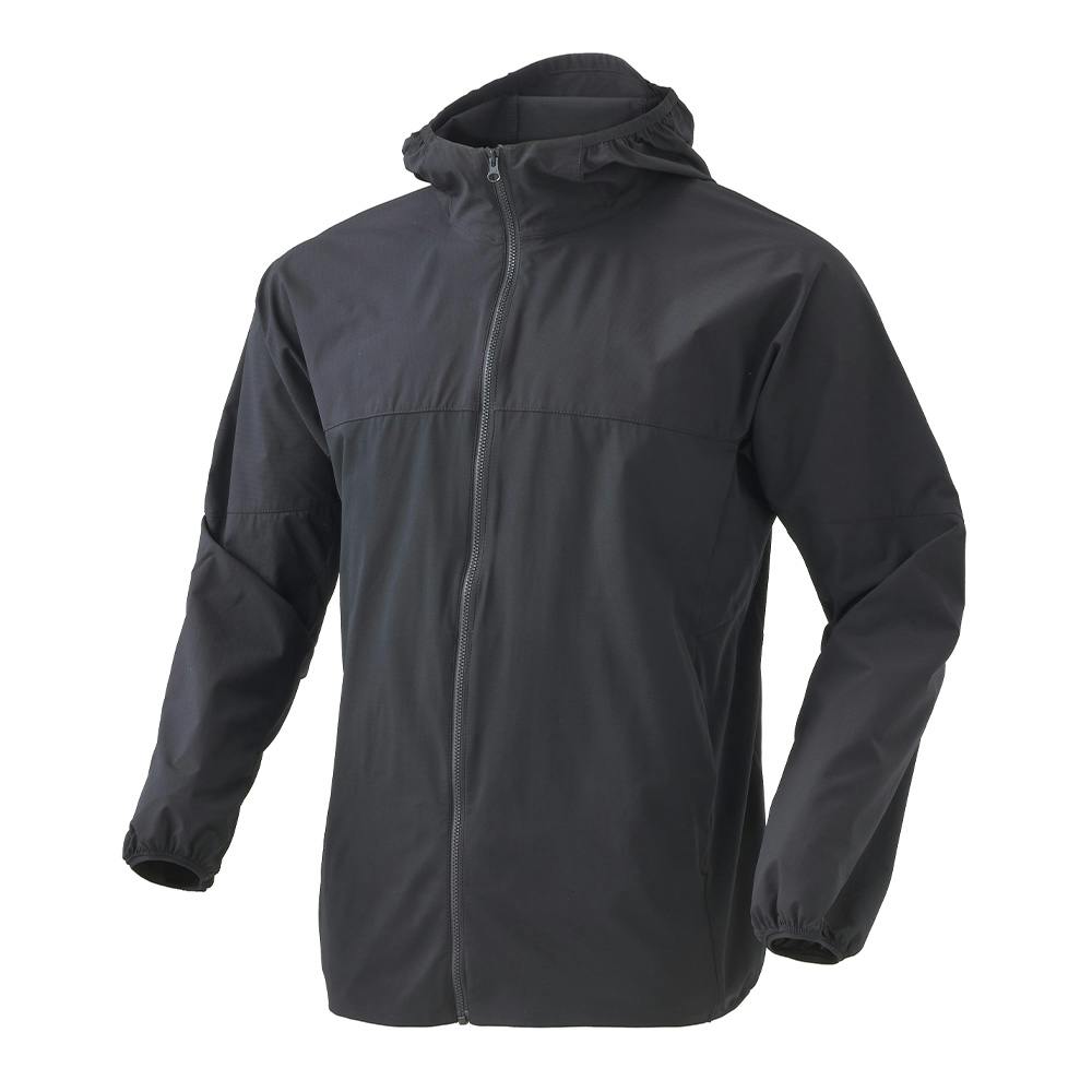 カインズ 切替撥水ストレッチ パーカー ブラック M