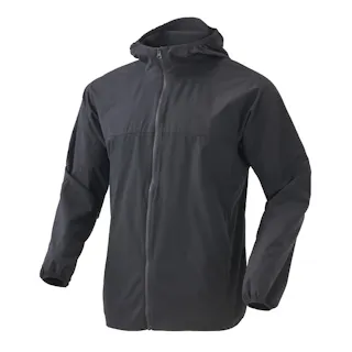 カインズ 切替撥水ストレッチ パーカー ブラック L