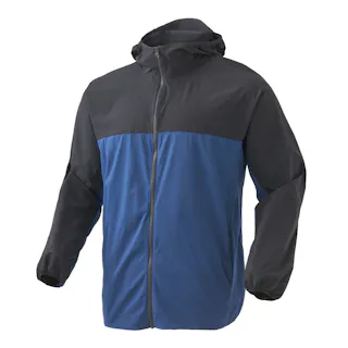 カインズ 切替撥水ストレッチ パーカー ネイビー LL