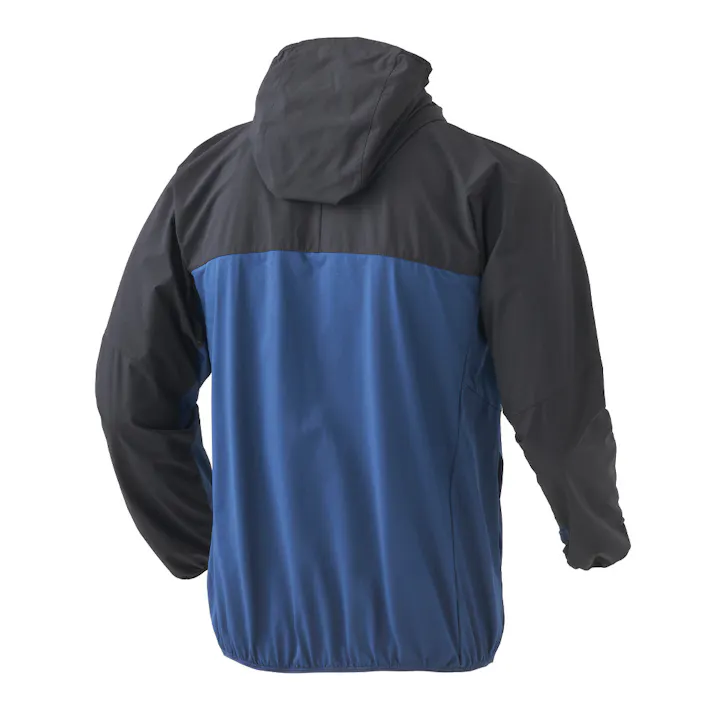 カインズ 切替撥水ストレッチ パーカー ネイビー LL