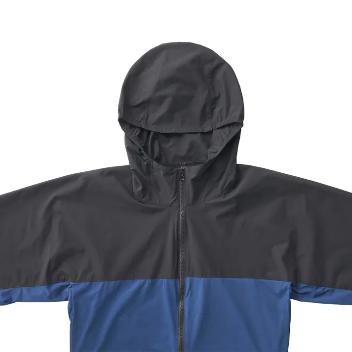 カインズ 切替撥水ストレッチ パーカー ネイビー LL