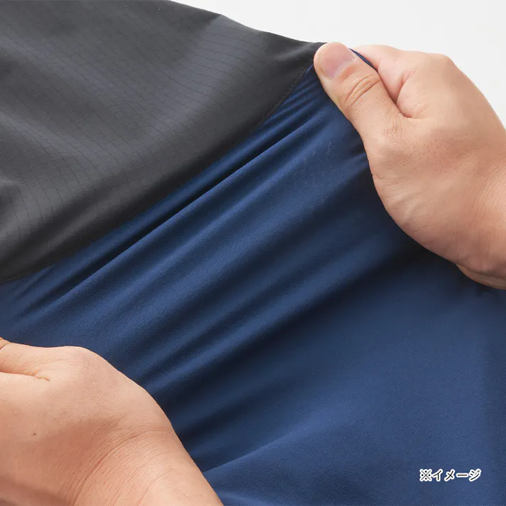 カインズ 切替撥水ストレッチ パーカー ネイビー LL