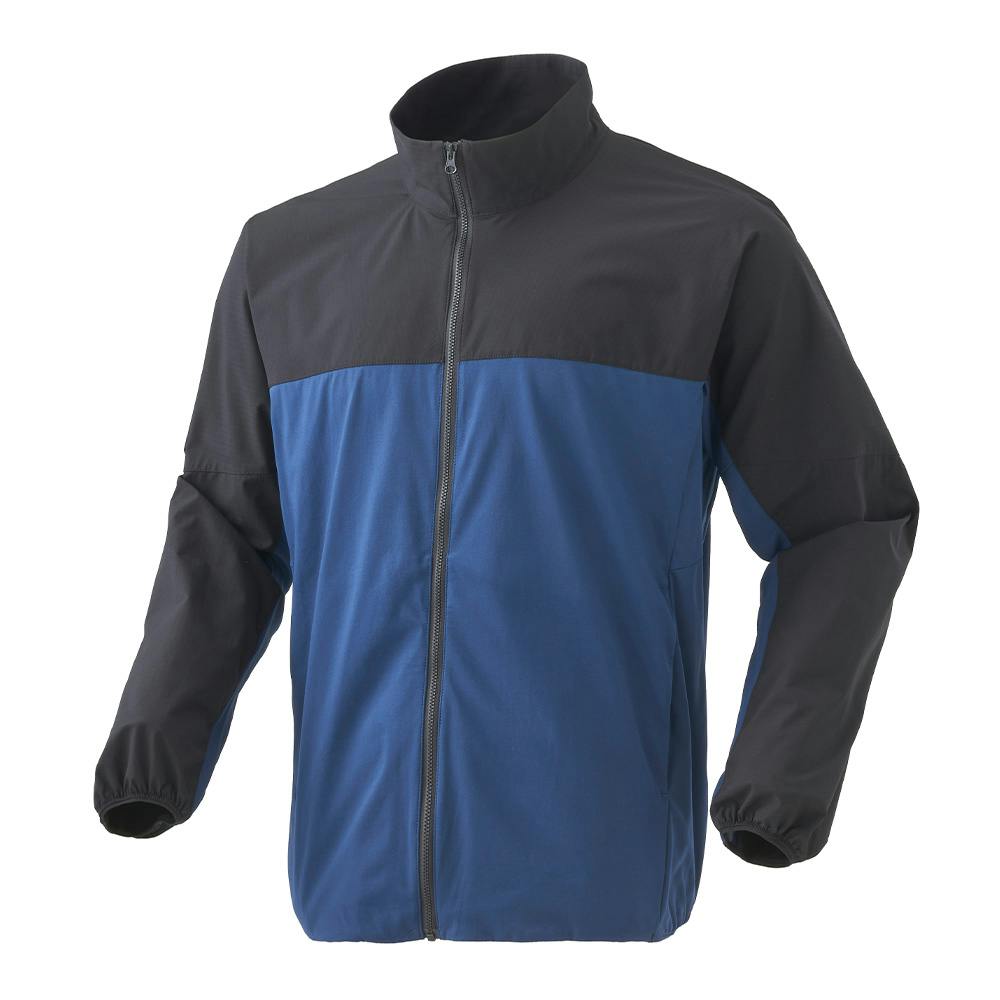 カインズ 切替撥水ストレッチ スタンドジャケット ネイビー M