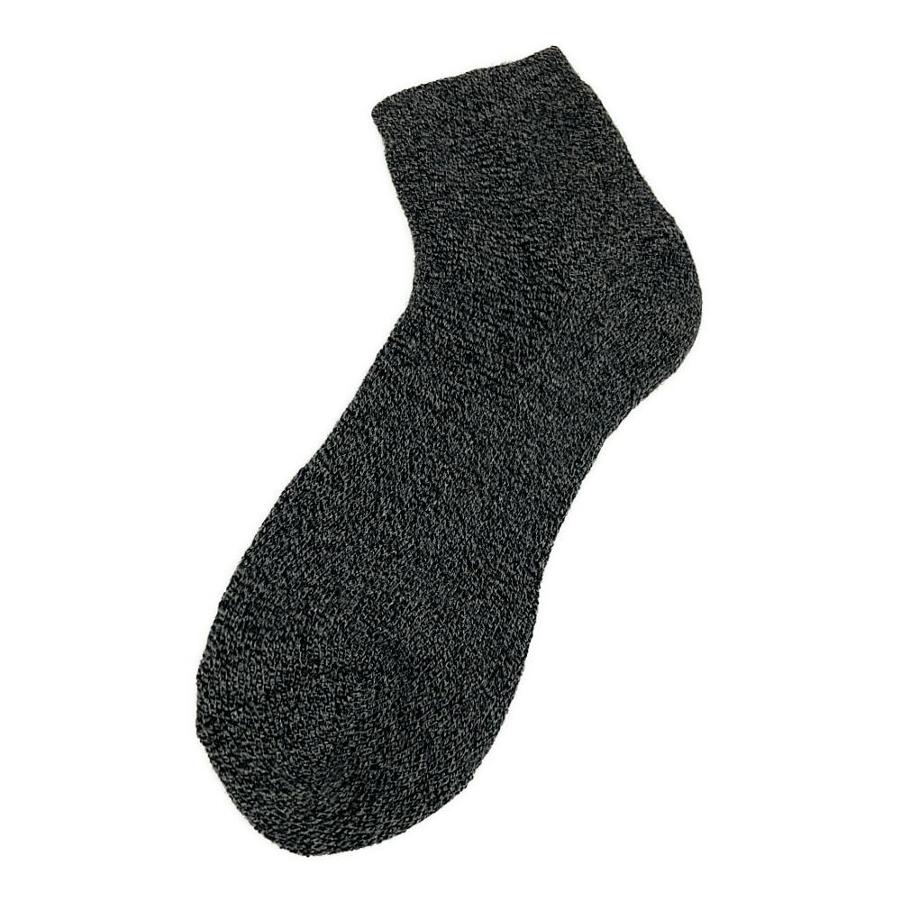カインズ メリノウール靴下 保湿 保温 内側総パイル ミドル丈 杢ブラック 25.0-27.0cm 紳士 靴下・肌着 カインズ メリノウール靴下 保湿 保温 内側総パイル ミドル丈 杢ブラック 25.0-27.0cm 紳士 靴下・肌着