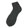 カインズ メリノウール靴下 保湿 保温 内側総パイル ミドル丈 杢ブラック 25.0-27.0cm