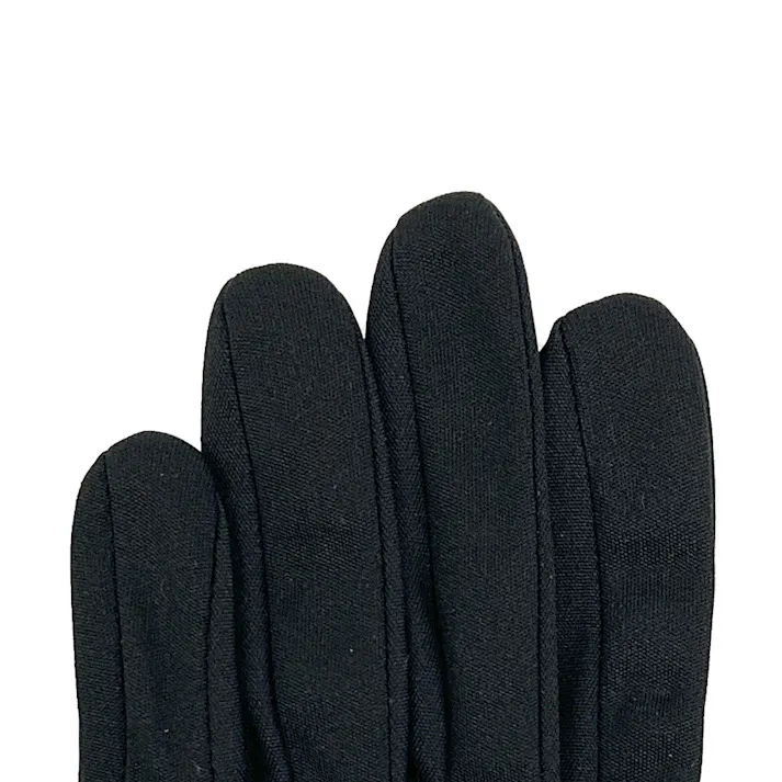 Hot fine タッチパネル対応 すべり止め付き防寒手袋 撥水 ブラック M