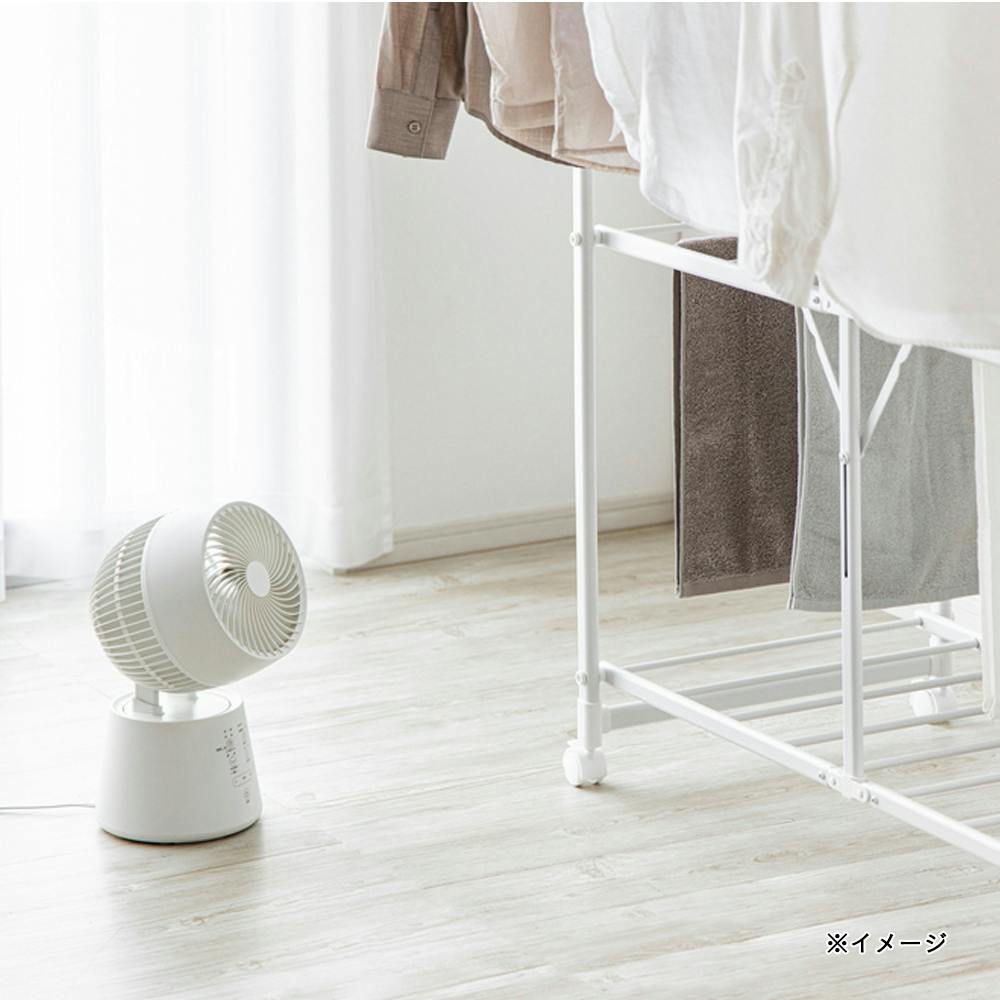 3Dサーキュレーター ホワイト【新品】 カインズ 湿度センサー搭載 すばやく乾かす 大風量3D