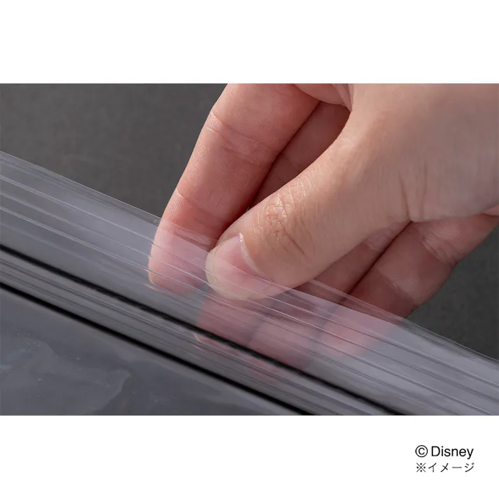 抗菌ダブルジッパーバッグ SS ミッキーマウス 35枚入り