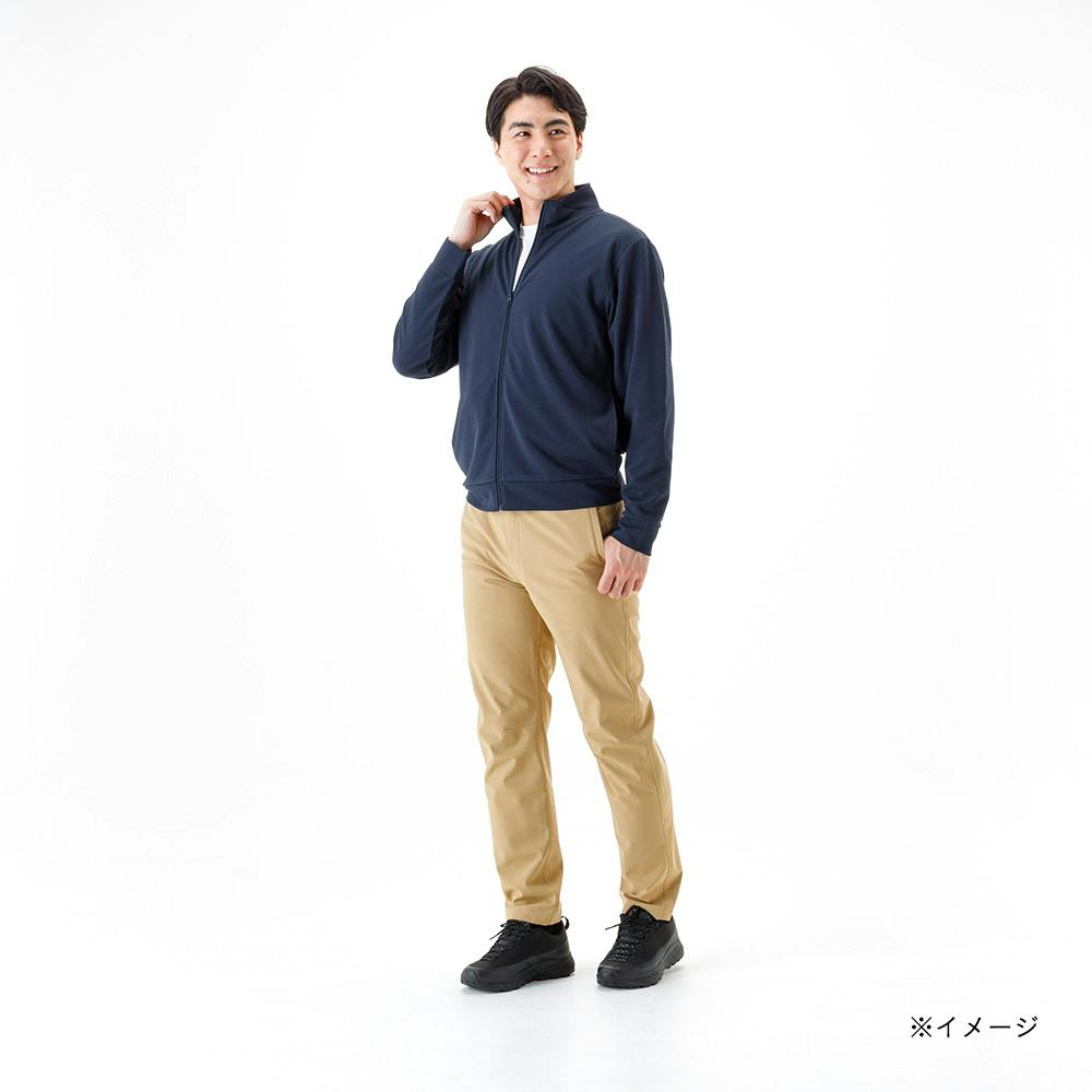 さらっとした肌触りのジャケット ネイビー M | 作業着・作業服