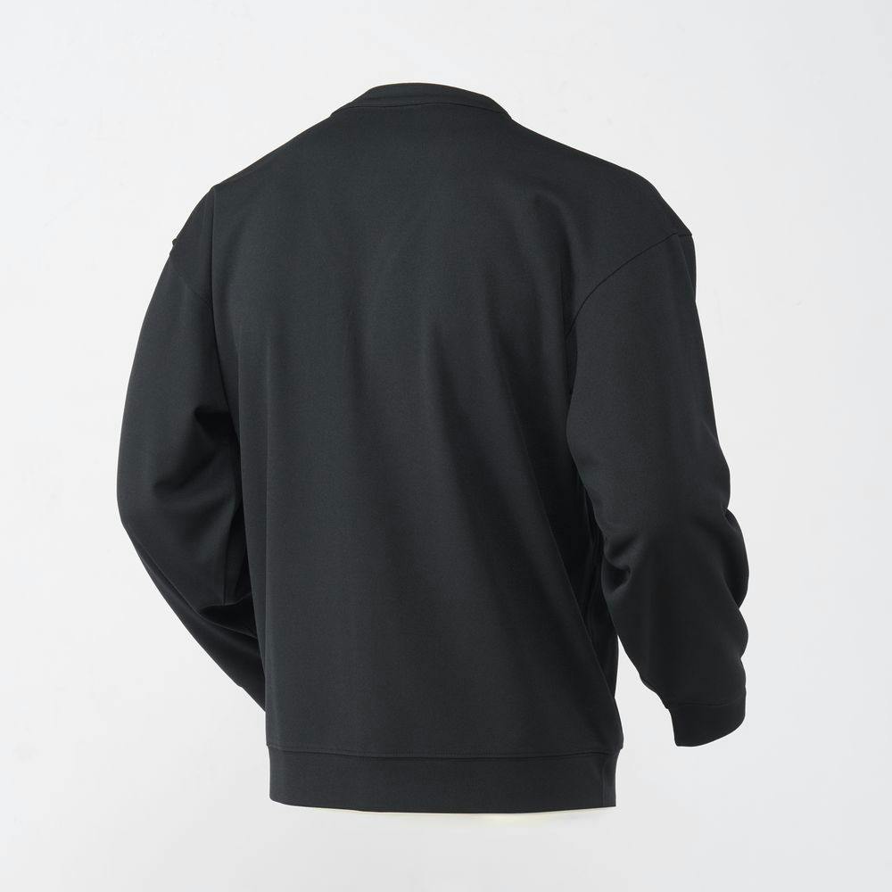 SPEED DRY さらっとした肌触りのカーディガン ブラック M | 作業着