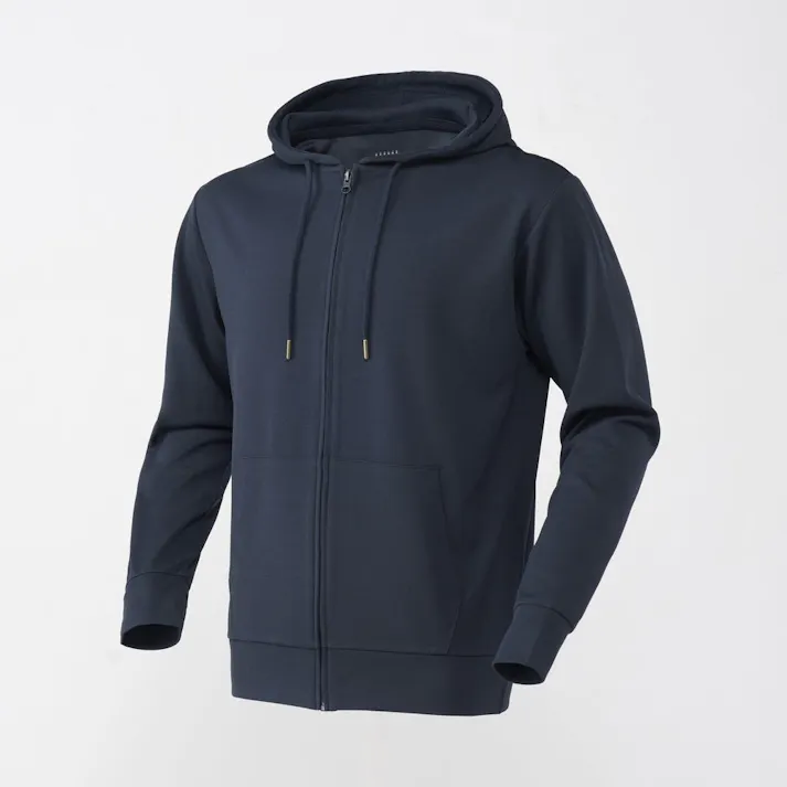 SPEED DRY さらっとした肌触りのパーカー ネイビー LL