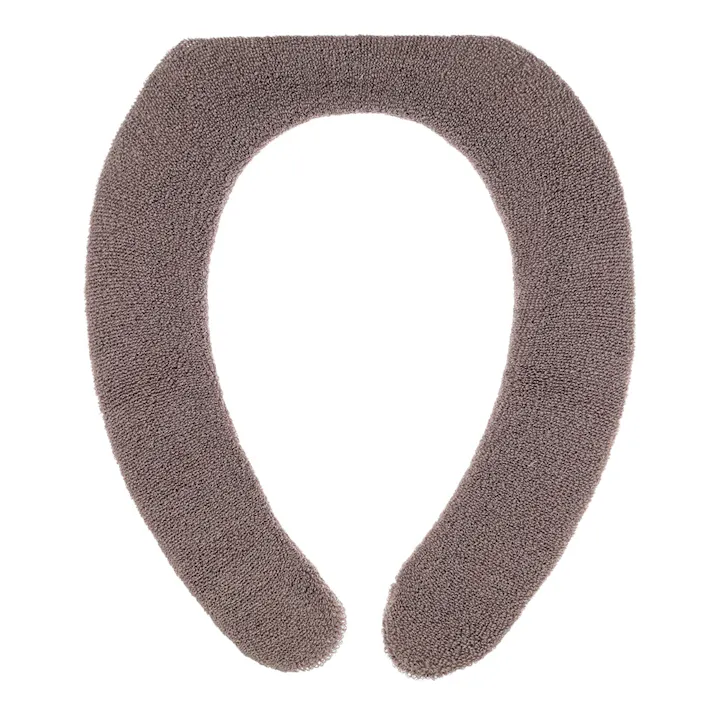 U型便座カバー ブラウン