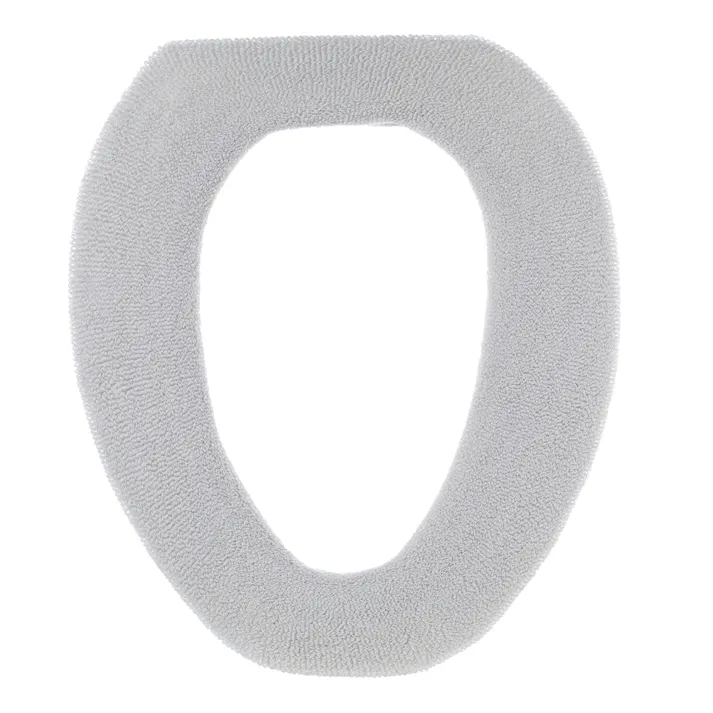 O型便座カバー グレー