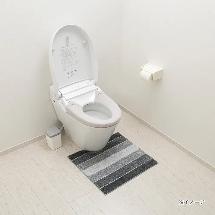 洗浄型便座カバー グレー