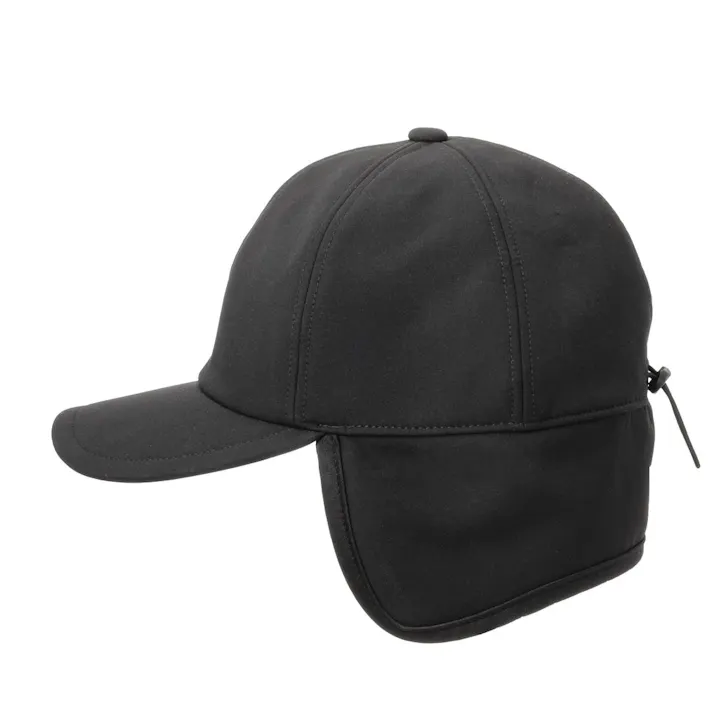 Hot fine 耳当て付きキャップ ブラック 014 フリーサイズ