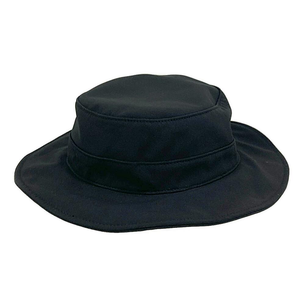 Hot fine 耳当て付き ハット ブラック 018 フリースサイズ タオル・キャップ