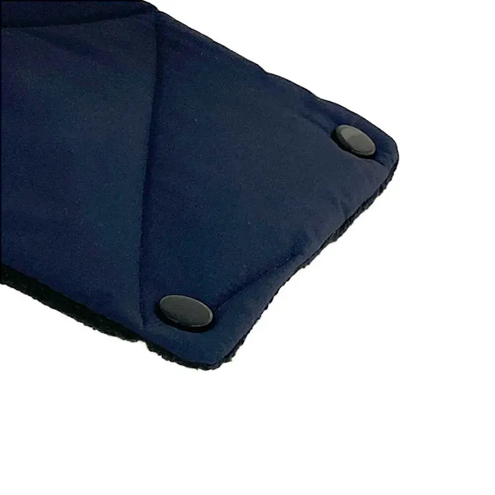 Hot fine 断熱ネックウォーマー ネイビー フリーサイズ