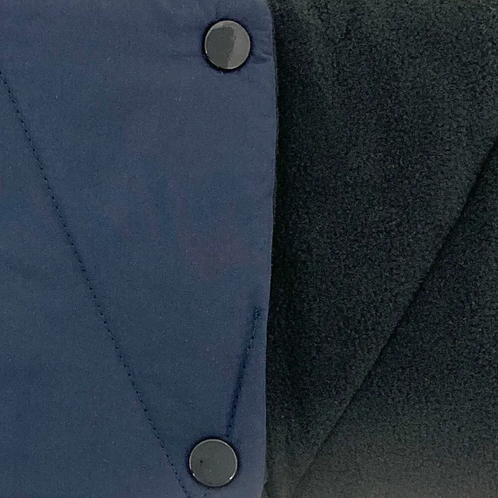 Hot fine 断熱ネックウォーマー ネイビー フリーサイズ