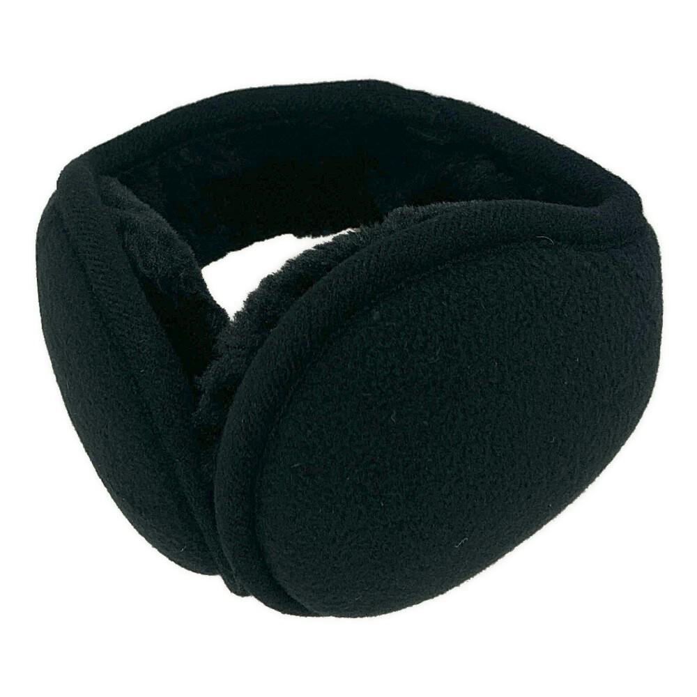 Hot fine 断熱耳当て ブラック フリーサイズ 婦人 靴下・肌着 Hot fine 断熱耳当て ブラック フリーサイズ 婦人 靴下・肌着