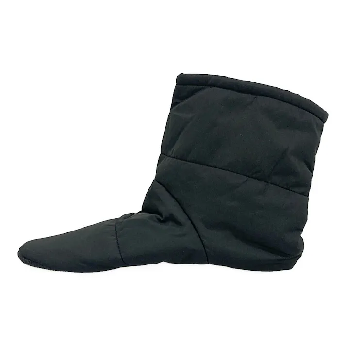 Hot fine 断熱ルームソックス すべり止め付 ブラック M 25.0cm-25.5cm