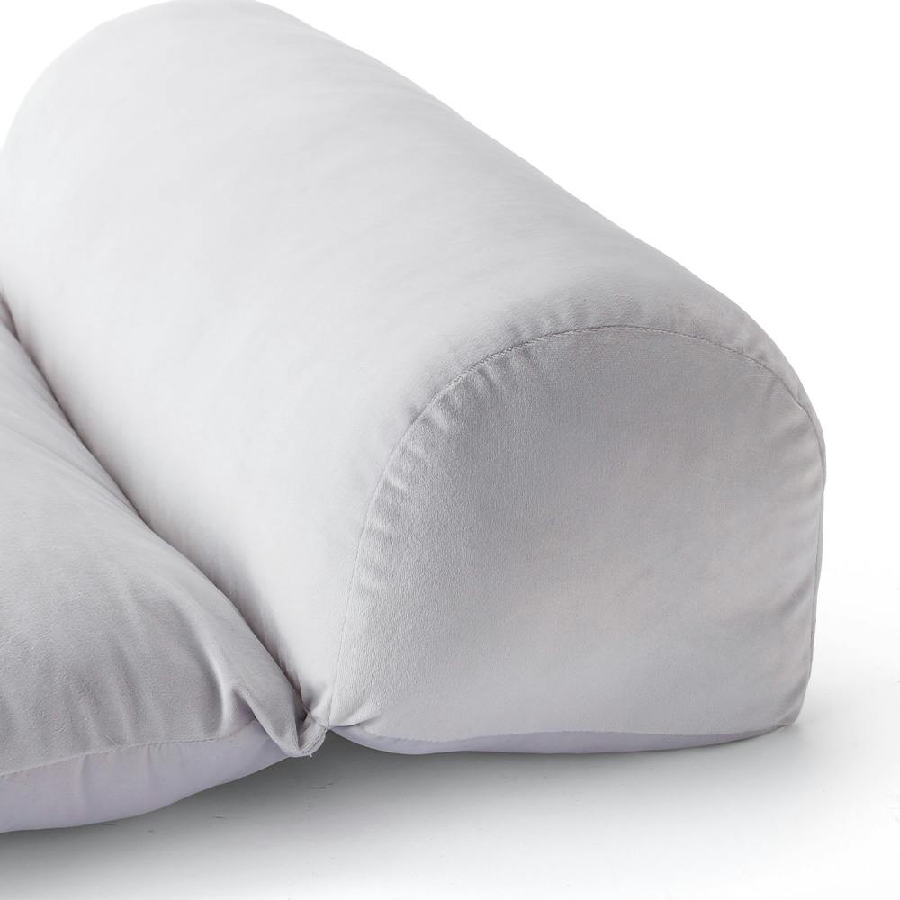 ごろ寝ロングフロアクッション グレー | 座布団・座布団カバー 通販