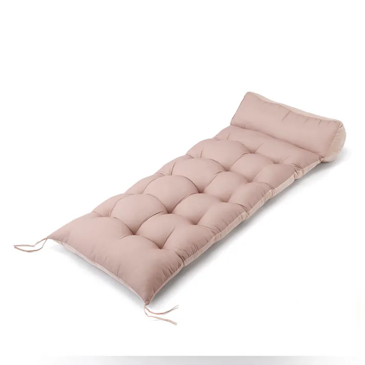 ごろ寝ロングフロアクッション ベージュ