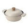 ガス火・IH対応 ミトンが要らない卓上鍋 20cm ベージュ