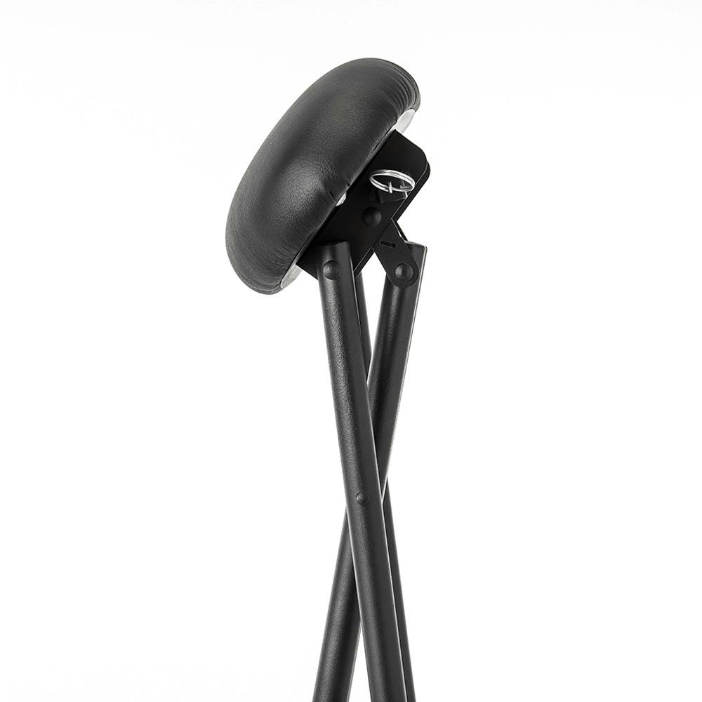 カウンターチェア ブラック 幅455cm 奥行540cm 高さ109.5cm シェル BK カウンターチェア イス チェア 北欧 モダン ｜カインズ(CAINZ) 折りたたみカウンターチェア ブラック 幅40cm