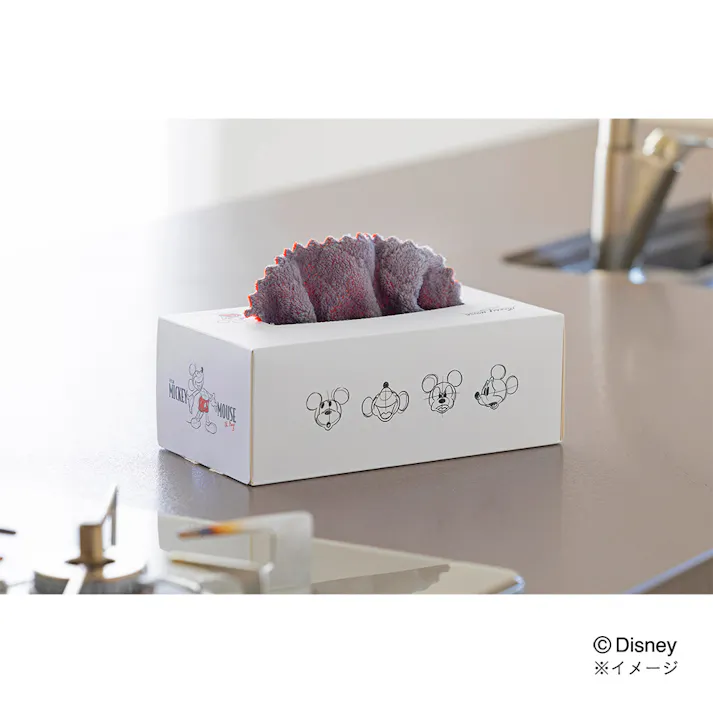 マイクロファイバークロス リバーシブル 10枚入 ミッキーマウス