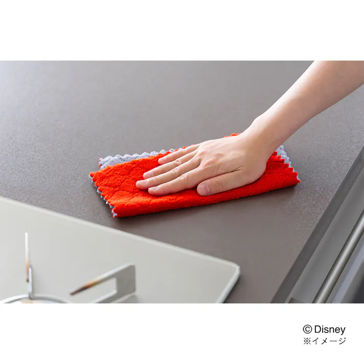 マイクロファイバークロス リバーシブル 10枚入 ミッキーマウス