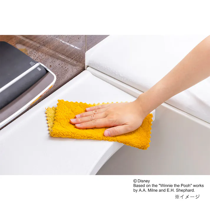 マイクロファイバークロス リバーシブル 10枚入 くまのプーさん
