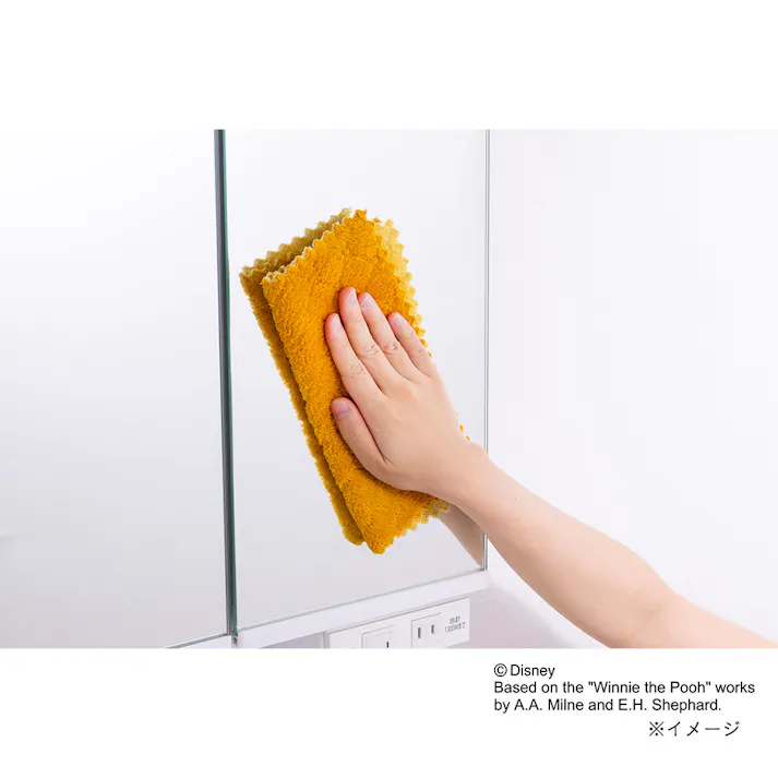 マイクロファイバークロス リバーシブル 10枚入 くまのプーさん