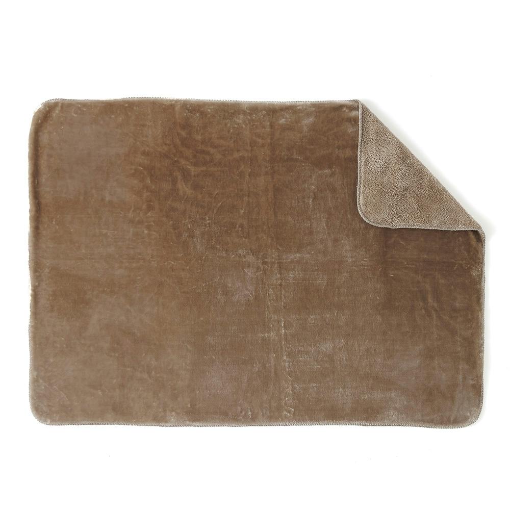 くつろぎブランケット モカ 幅100cm 奥行140cm | 布団・枕・寝具