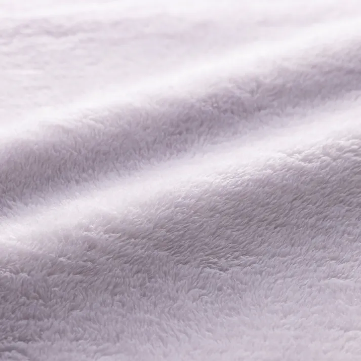 くつろぎブランケット パープル 幅100cm 奥行140cm