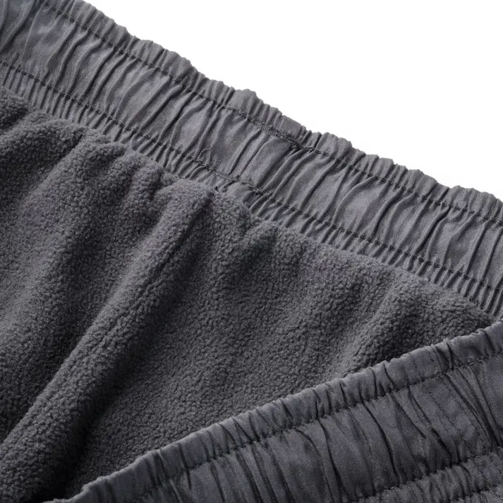 Hot fine 裏フリースパンツ 裏面フリースであたたかい 保温 ブラック L