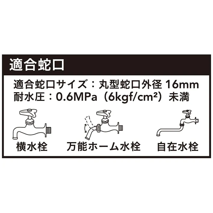 カインズ ホース付きリール 長さ20m 外径15.3mm 内径12mm 適合蛇口丸型16mm ノズルパターン6種類