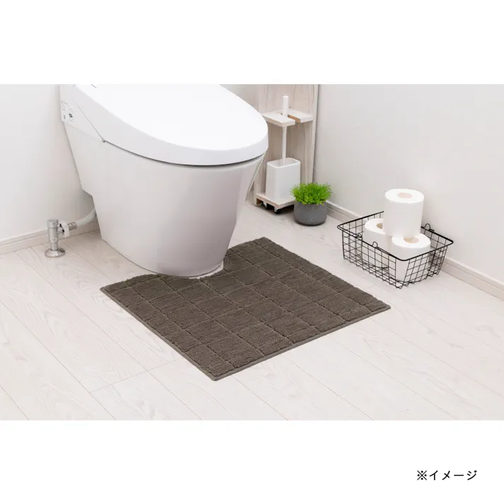 トイレマット ブラウン