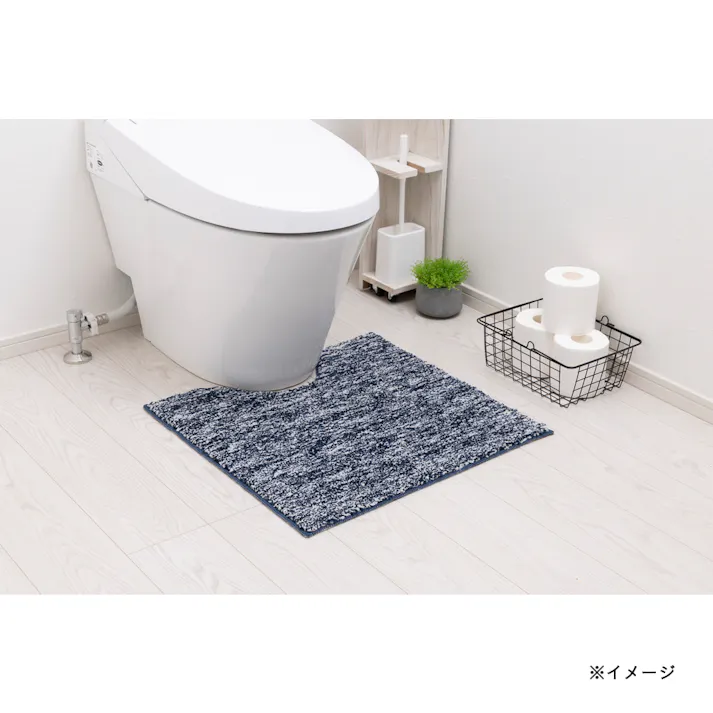 トイレマット ネイビー