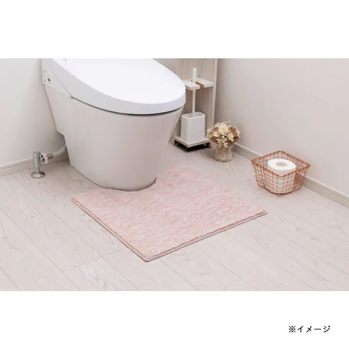 トイレマット ピンク