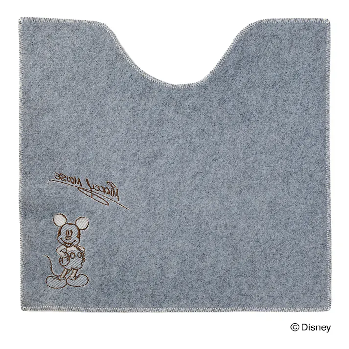 トイレマット ミッキーマウス 刺繍