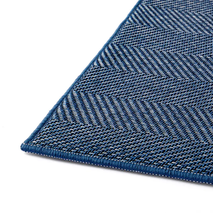 トイレマット ストライプネイビー