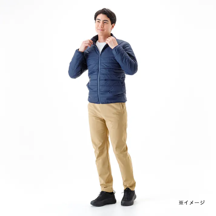 Hot fine 断熱スタンドジャケット ネイビー L