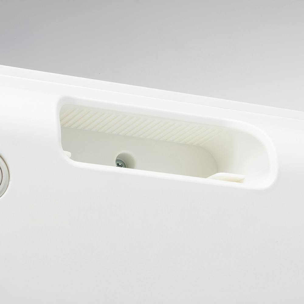 大風量 薄型セラミックファンヒーター ワイド ホワイト CZ-SCH1200-WH