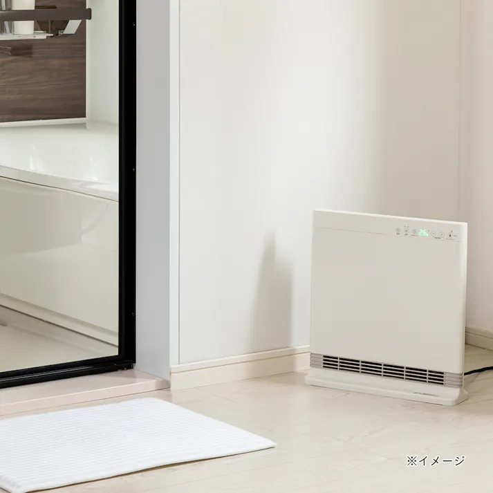 大風量 薄型セラミックファンヒーター ワイド ホワイト CZ-SCH1200-WH